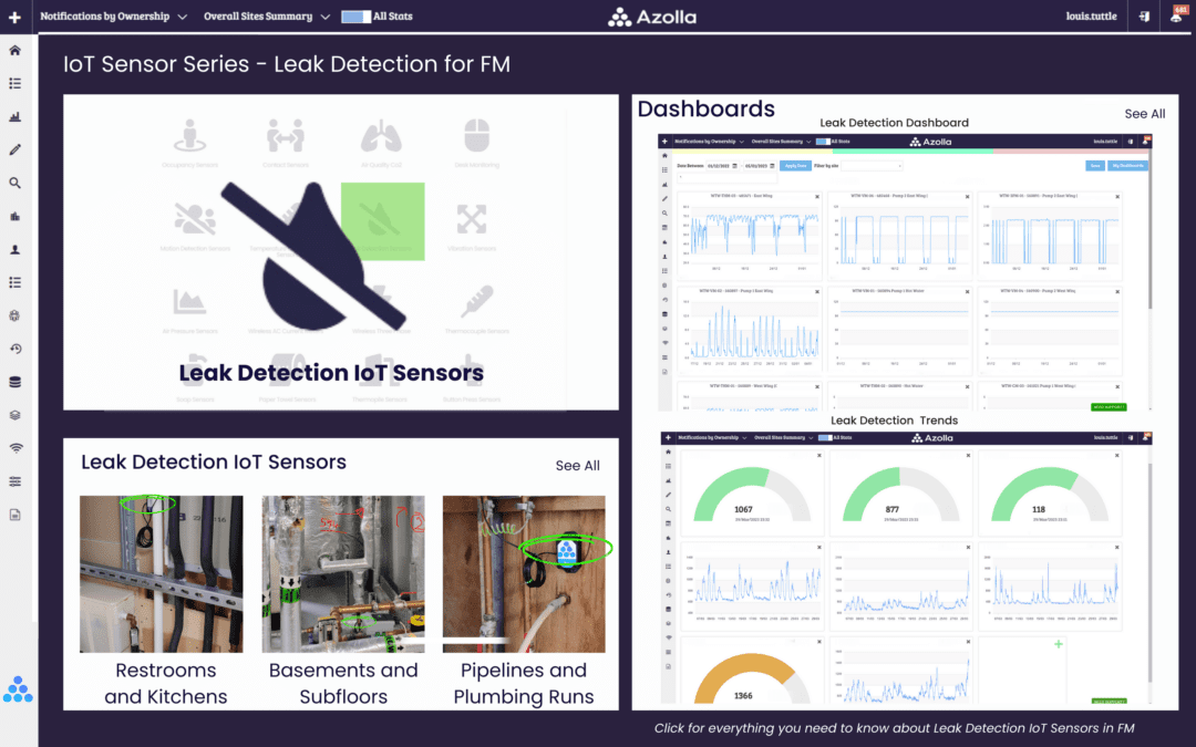 Enhancing Facility Management with Leak Detection IoT Sensors